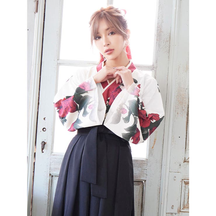 大正レトロロング袴コスチューム ハロウィンコスプレ ガーリーコスプレ | Tika | 詳細画像4 