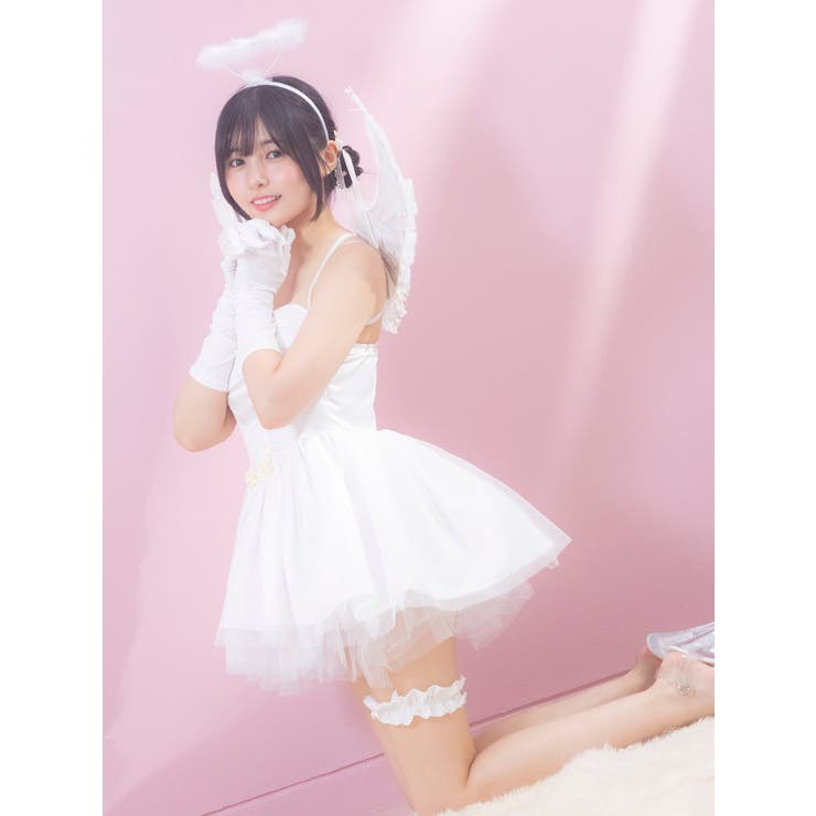 ボリュームスカートコルセット天使コスチューム ハロウィンコスプレ ガーリーコスプ… | Tika | 詳細画像3 