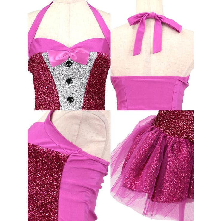 ショーガール風バニーガールコスチューム ガーリーコスプレ ハロウィンコスプレ | Tika | 詳細画像9 