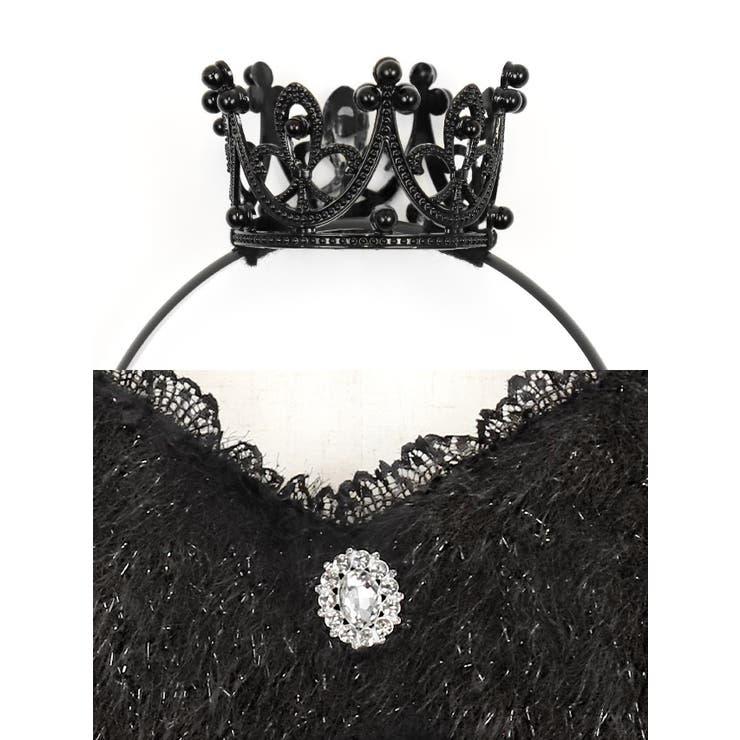 羽根付きレース×フリル小悪魔コスチューム ハロウィンコスプレ ガーリーコスプレ | Tika | 詳細画像11 