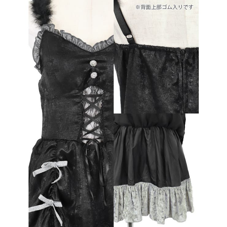 ダーク花嫁ゾンビモチーフコスチューム ハロウィンコスプレ ガーリーコスプレ | Tika | 詳細画像11 