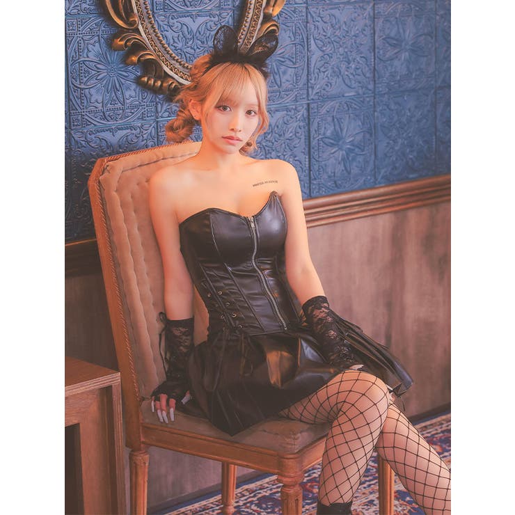 ボンテージレザーキャットガールコスチューム ハロウィンコスプレ セクシーコスプレ | Tika | 詳細画像5 