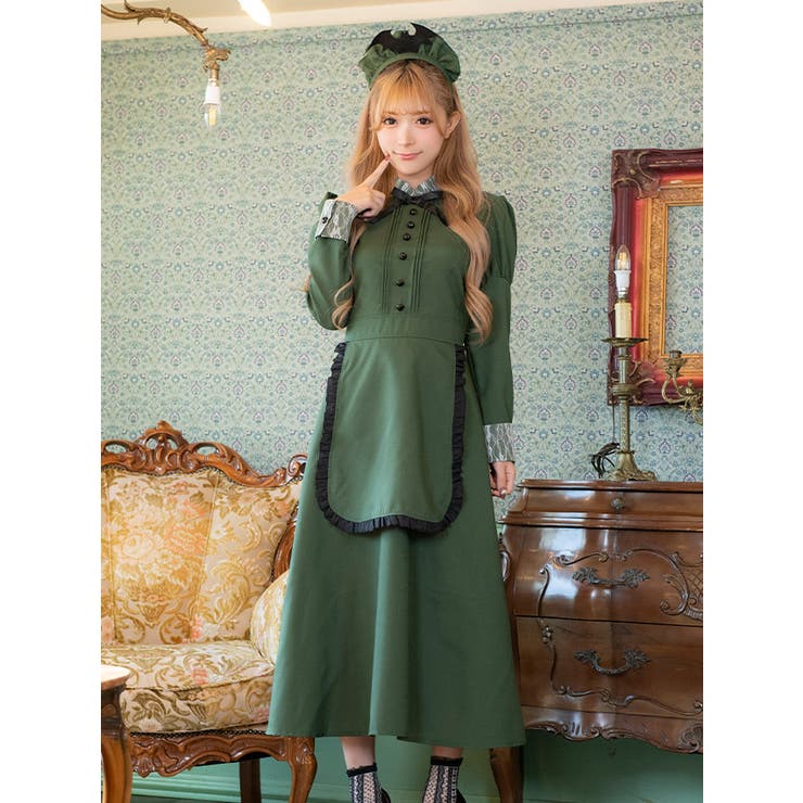 親子コスプレKIDS◎クラシカル洋館メイド風コスチューム ハロウィンコスプレ ガ… | Tika | 詳細画像4 