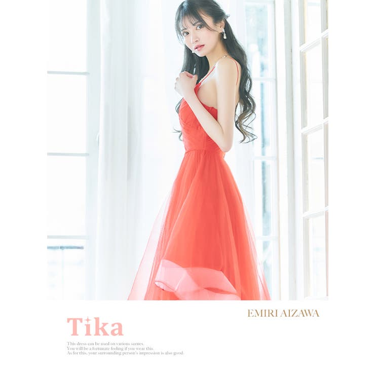 tika ドレス　ワンピース　ナイトドレス Tika キャバ ドレス ナイトドレス キャバドレス チョーカー xl