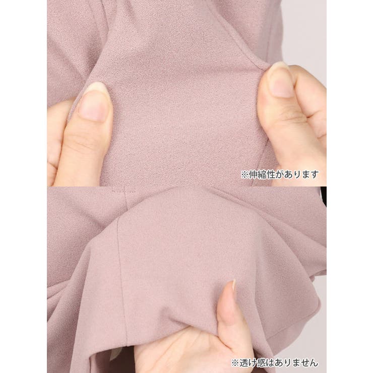 クロスバストカットアシンメトリーウエストマークミニドレス セクシードレス | Tika | 詳細画像9 