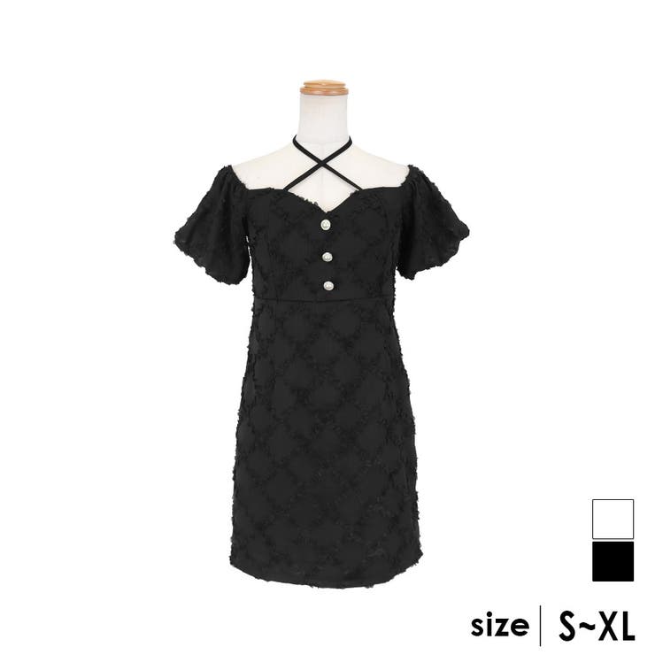 ブラック | Tika キャバドレス ミニ | Tika