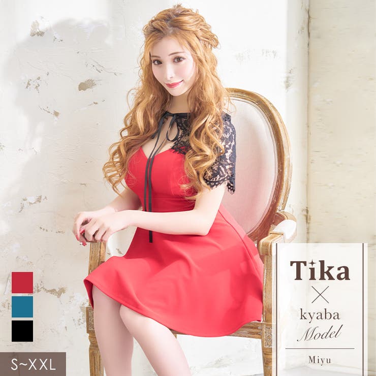 キャバドレス キャバ ドレス[品番：XK000011219]｜Tika（ティカ）の  