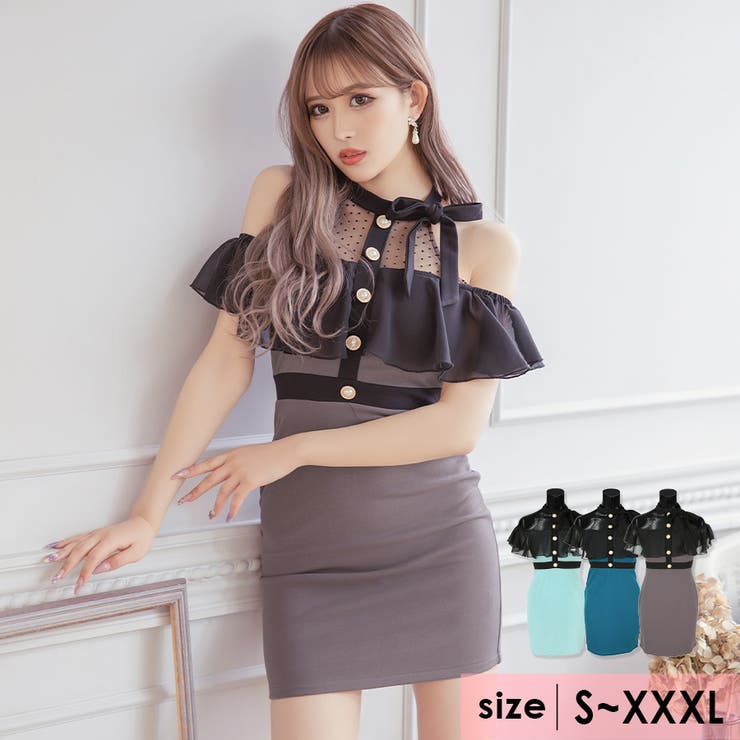 キャバドレス キャバ ドレス[品番：XK000011738]｜Tika（ティカ）のレディースファッション通販｜SHOPLIST（ショップリスト）