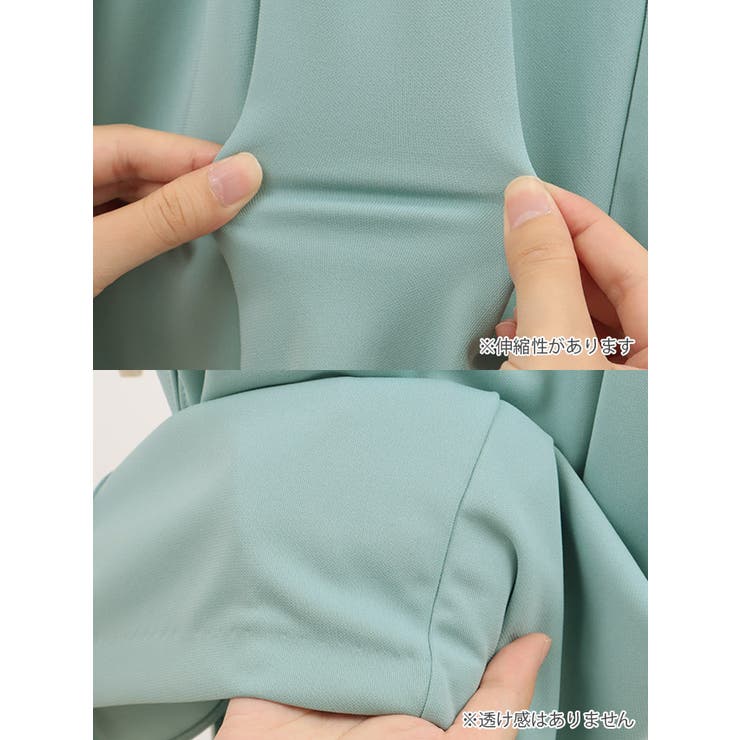 ウエストカット×サイドスリットアシメショルダーミディアムドレス 韓国ドレス エレ… | Tika | 詳細画像13 