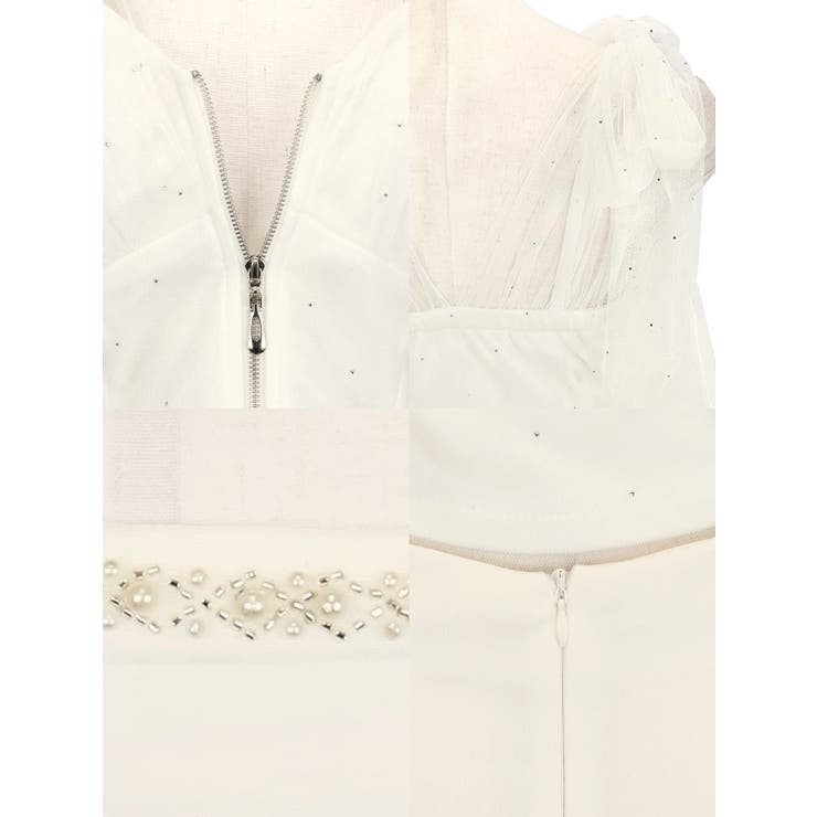 Tika ビジューラインストーン×ハーフジップセットアップミニドレス セクシード… | Tika | 詳細画像8 