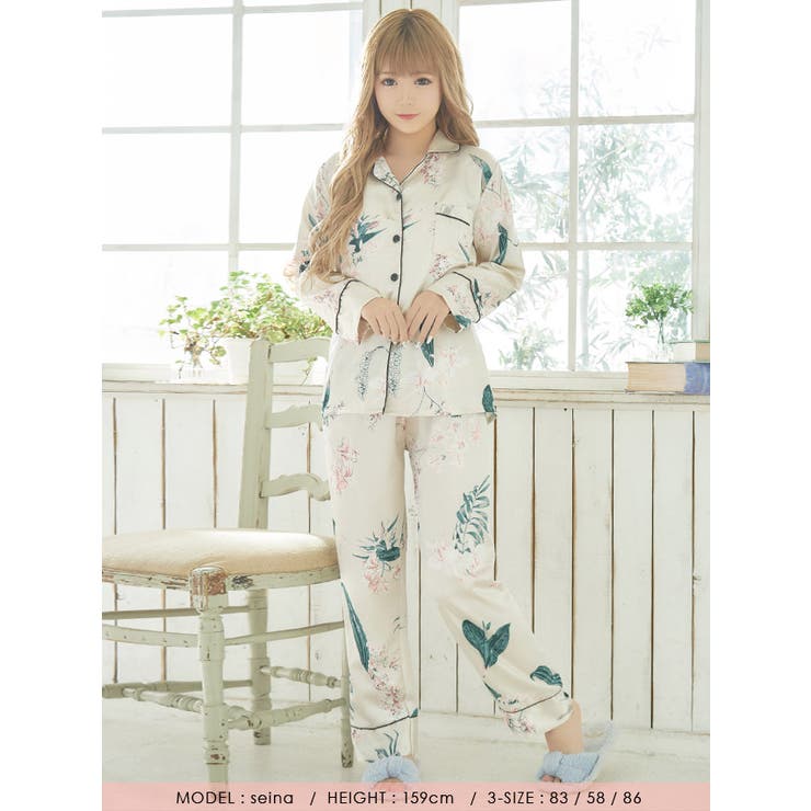 ルームウェア・パジャマ tkc ルームウェア パジャマ シャツ[品番：XK000010844]｜Tika