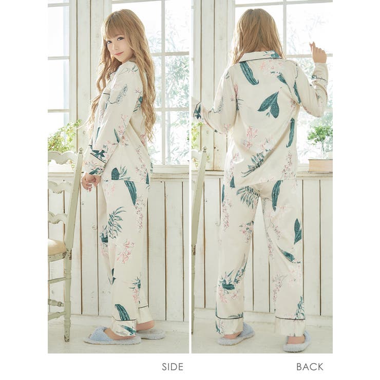 ルームウェア・パジャマ tkc ルームウェア パジャマ シャツ[品番：XK000010844]｜Tika
