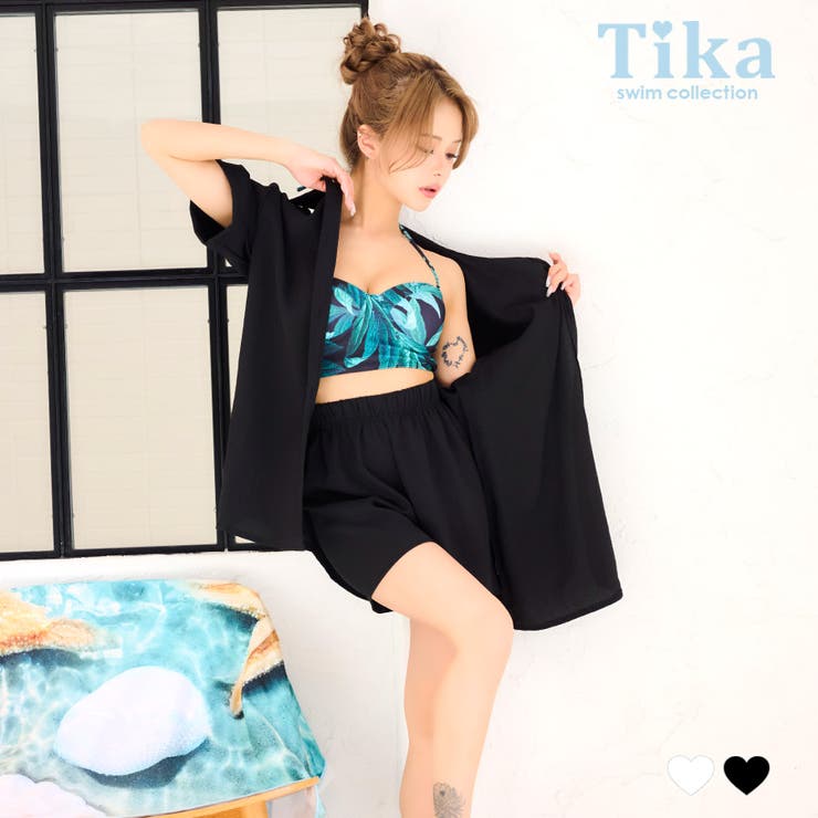 ブラック | Tika ラッシュガード セットアップ | Tika