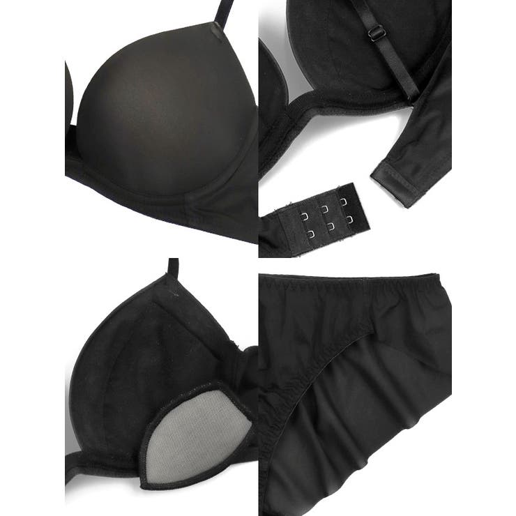 Tika シンプルシームレスブラ＆ショーツセット 勝負下着 | Tika | 詳細画像9 