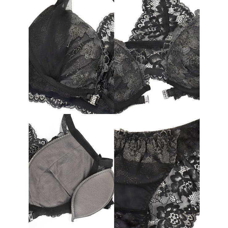 Tika フロントホック刺繍ブラ＆ショーツセット 勝負下着 | Tika | 詳細画像7 