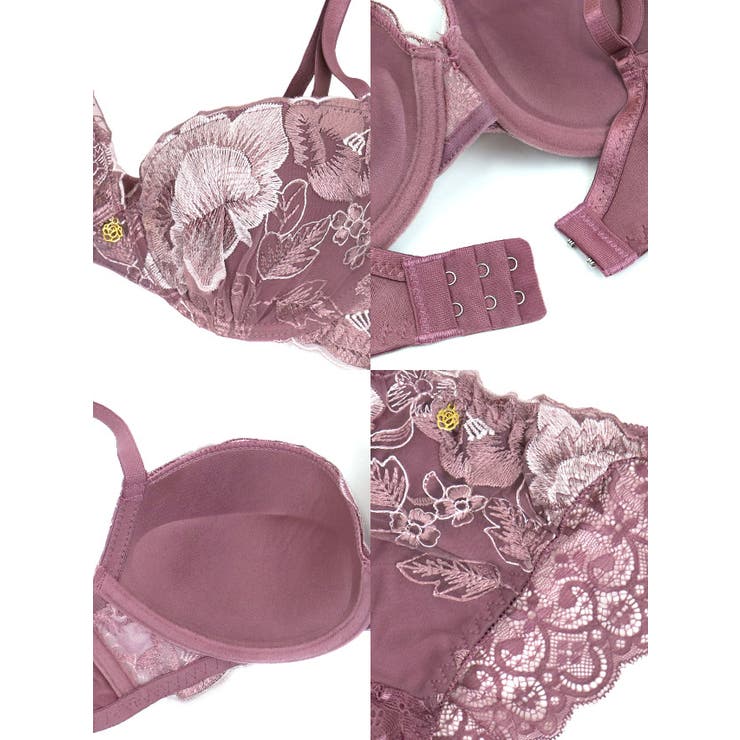 Tika 大胆フラワー刺繍ブラ＆ショーツセット 勝負下着 | Tika | 詳細画像8 