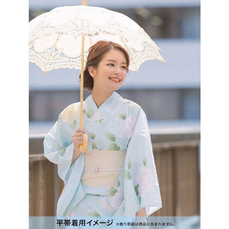 浴衣 清純浴衣 平帯[品番：XK000011248]｜Tika（ティカ）のレディース