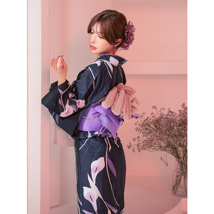 ★pirkaさま専用　浴衣２点 Tika ニュアンスカラー 浴衣2点セット[品番：XK000013420]｜Tika