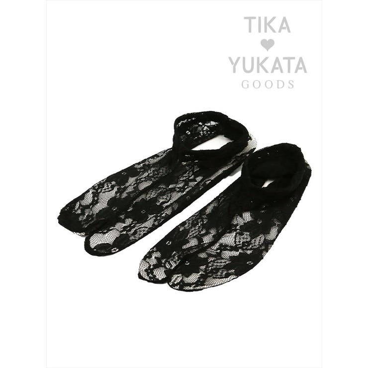 フラワー総レース足袋 浴衣小物 靴下 | Tika | 詳細画像4 