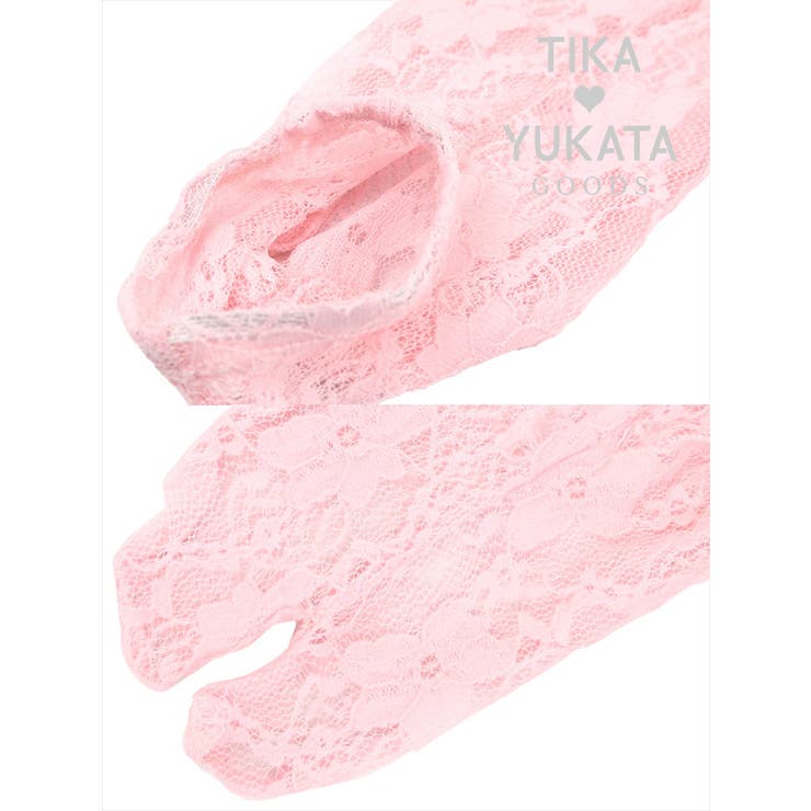 フラワー総レース足袋 浴衣小物 靴下 | Tika | 詳細画像5 