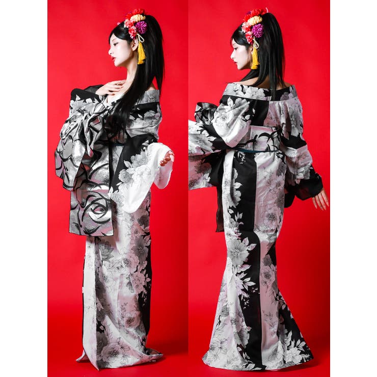 Tika 花魁浴衣 浴衣セット[品番：SUSL0005017]｜Tika（ティカ