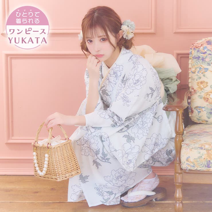通常出品︎♡120cm♡浴衣ドレス♡ハンドメイド♡ワンピース くわ