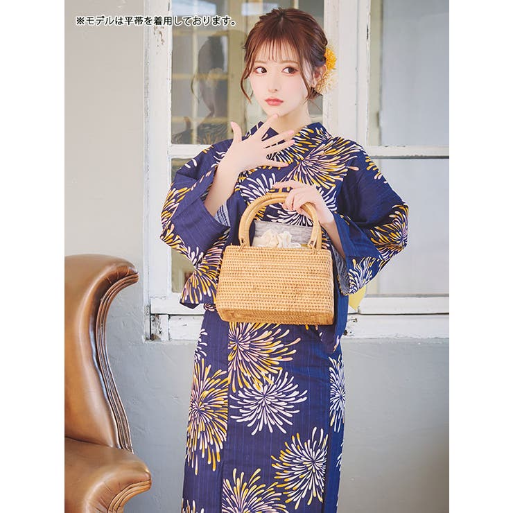 Disney ミニーちゃん 浴衣＆ピンク帯セット うるさく