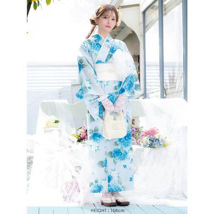 original floral pattern yukata / オリジナル花柄浴衣 – favclo.