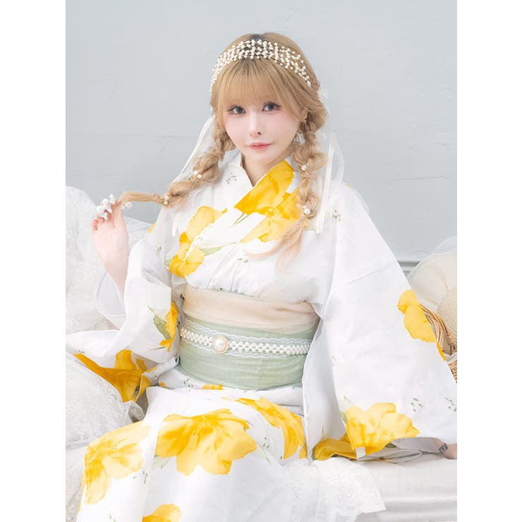 Tika シャクナゲガーリー浴衣2点セット 浴衣 | Tika | 詳細画像4 