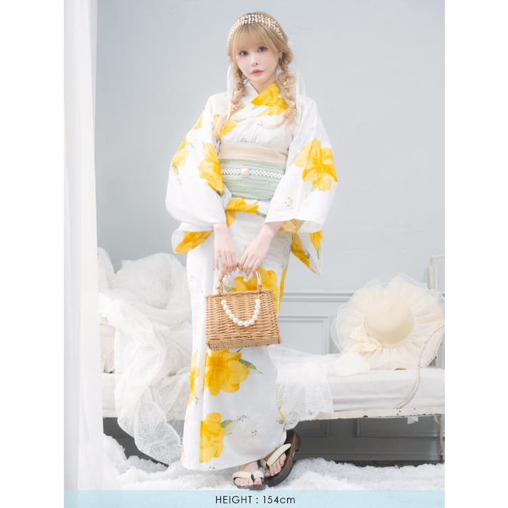 Tika シャクナゲガーリー浴衣2点セット 浴衣 | Tika | 詳細画像8 