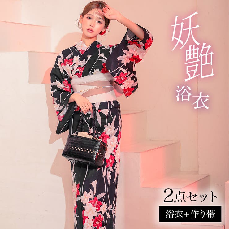 Tika 百合浴衣2点セット 浴衣 | Tika | 詳細画像1 