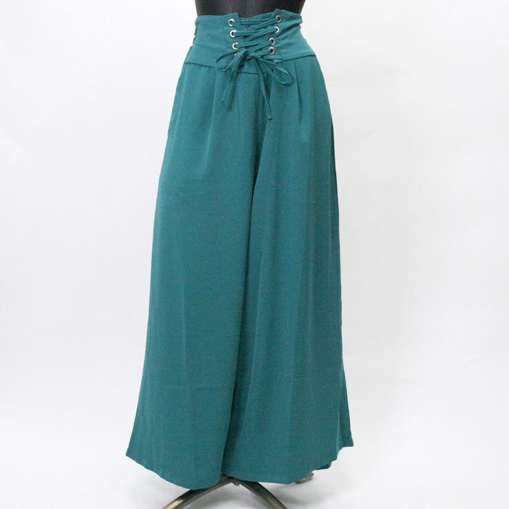 バックゴム ギャザースピンドル エステルワイドパンツ | non-hedge  | 詳細画像7