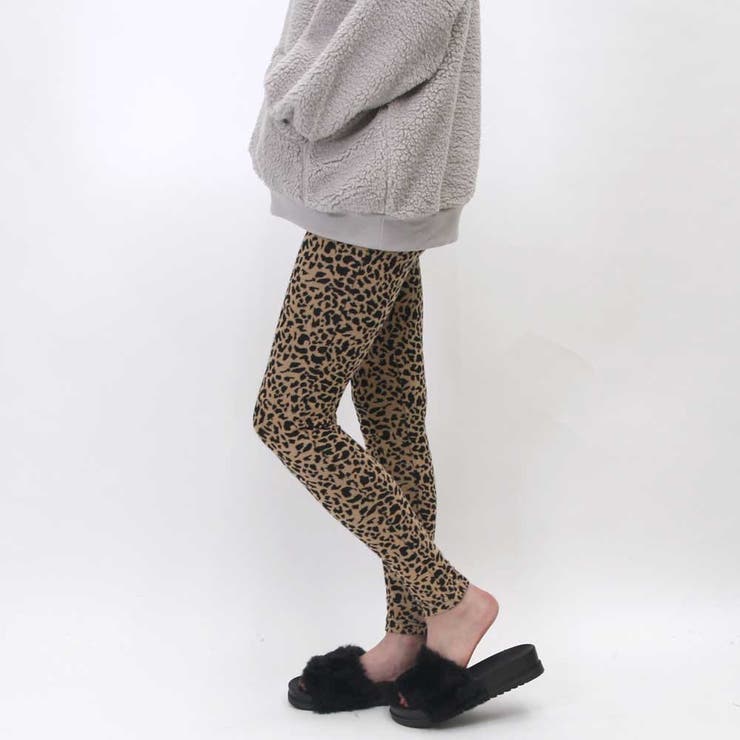 レオパード柄レギンス レオパード レギンス[品番：NHGW0000324]｜non