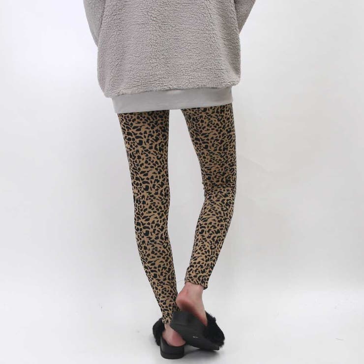 レオパード柄レギンス レオパード レギンス[品番：NHGW0000324]｜non