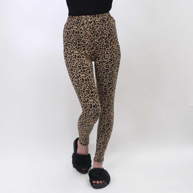 レオパード柄レギンス レオパード レギンス[品番：NHGW0000324]｜non