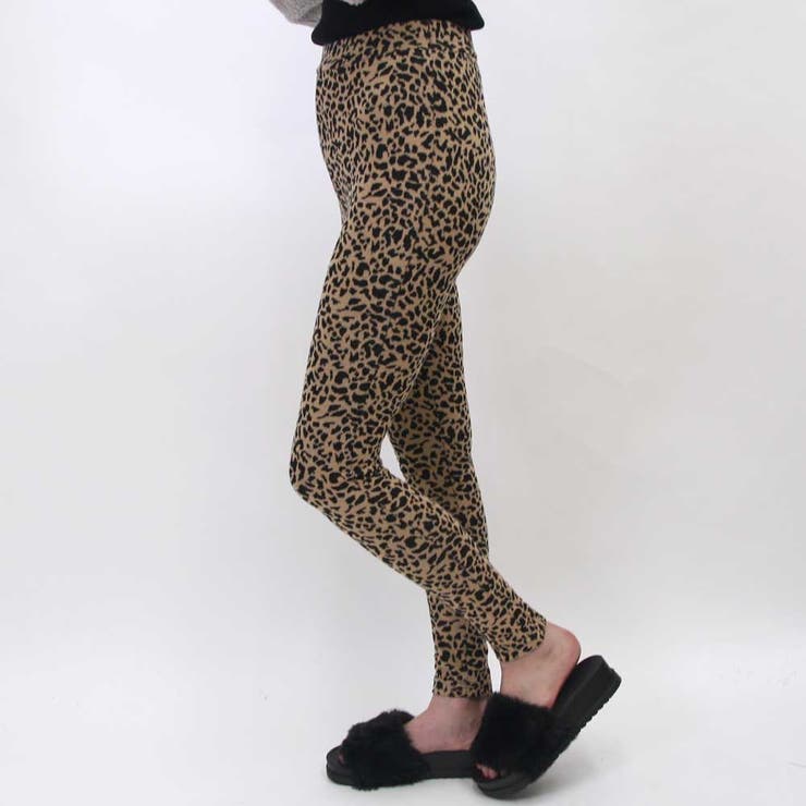 レオパード柄レギンス レオパード レギンス[品番：NHGW0000324]｜non