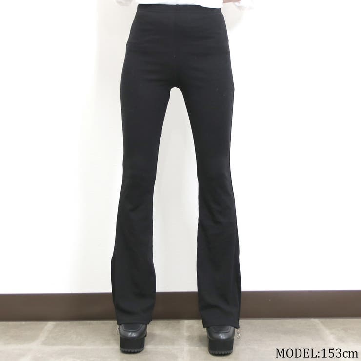 ★WEB限定★裾ジップフレアパンツ | non-hedge  | 詳細画像8 