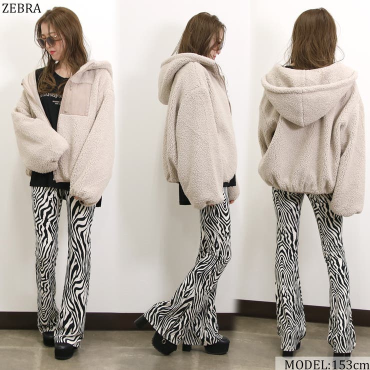 ★WEB限定★裾ジップフレアパンツ | non-hedge  | 詳細画像24 