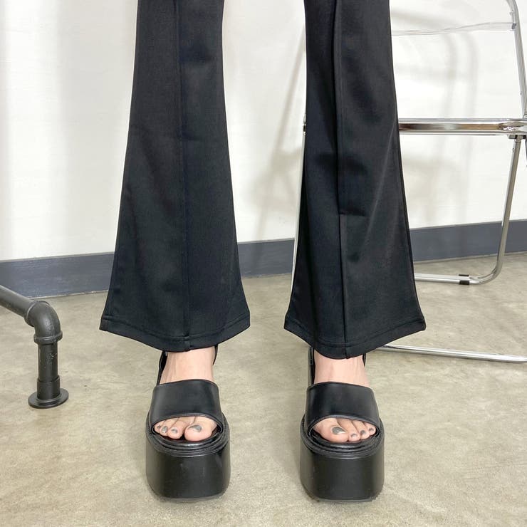 センタープレスフレアパンツ | non-hedge  | 詳細画像10 