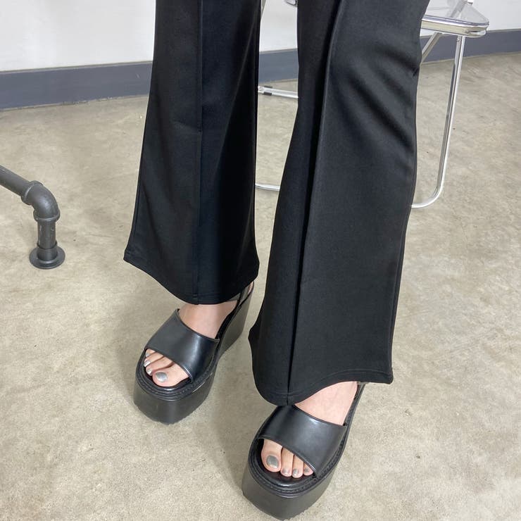 センタープレスフレアパンツ | non-hedge  | 詳細画像9 