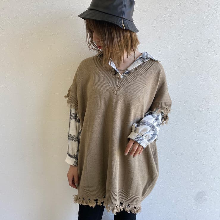 オーバーサイズチェックシャツ レディース ファッション[品番 オーバーサイズチェックシャツ レディース ファッション[品番