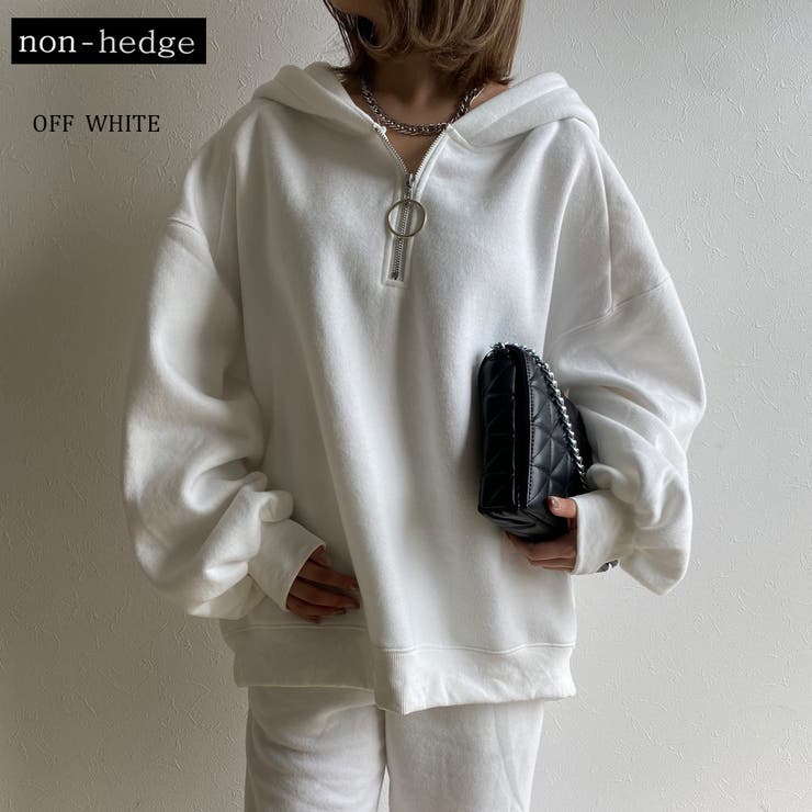 裏起毛zipパーカープルオーバー レディース ファッション 品番 Nhgw Non Hedge ノンヘッジ のレディース ファッション通販 Shoplist ショップリスト