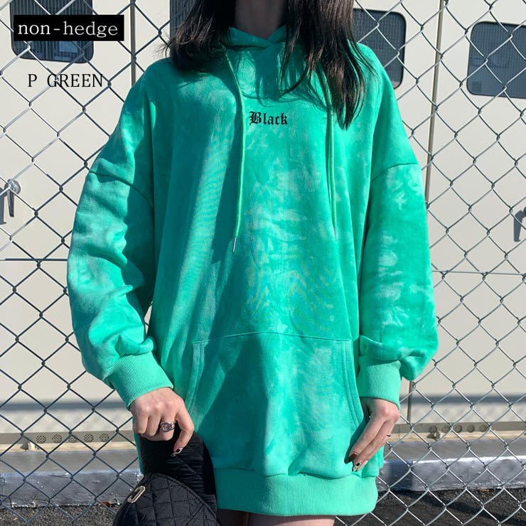 タイダイパーカープルオーバー レディース ファッション[品番