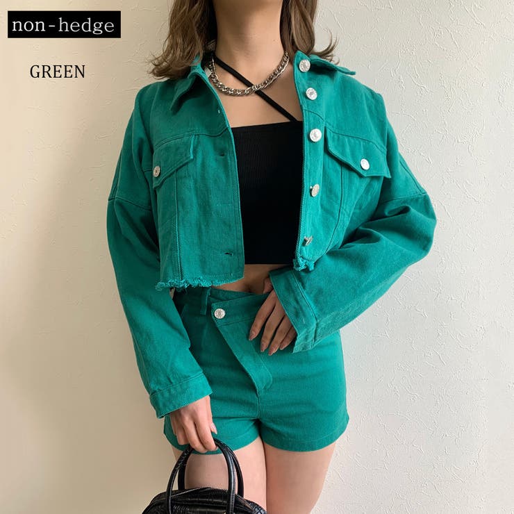 ジャケット ショートパンツセットアップ レディース 品番 Nhgw Non Hedge ノンヘッジ のレディース ファッション通販 Shoplist ショップリスト