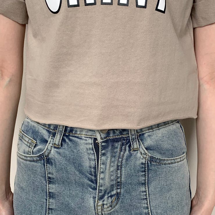 ロゴショート丈Tシャツ レディース ファッション | non-hedge  | 詳細画像12 