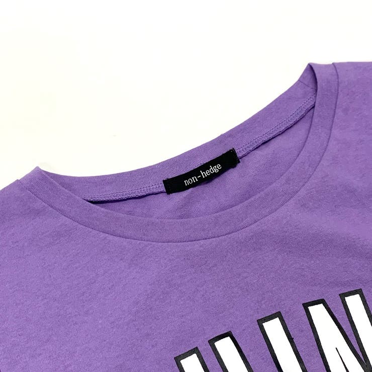 ロゴショート丈Tシャツ レディース ファッション | non-hedge  | 詳細画像13 