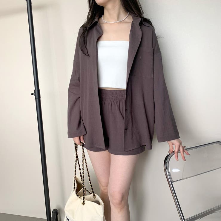 ヨウリュウシャツ・ショートパンツセット[品番：NHGW0003486