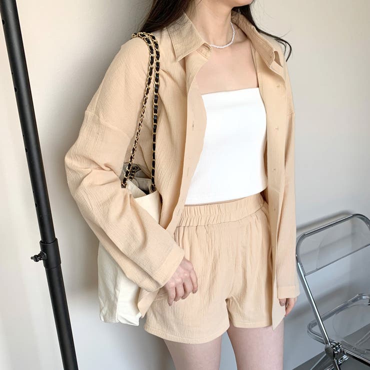 フォワードミラノ スマイル Tシャツ ショートパンツ セット白XL ヨウリュウシャツ・ショートパンツセット[品番：NHGW0003486