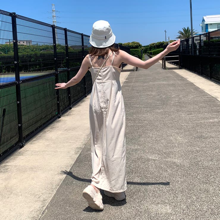 スリットロングキャミワンピース | non-hedge  | 詳細画像10 