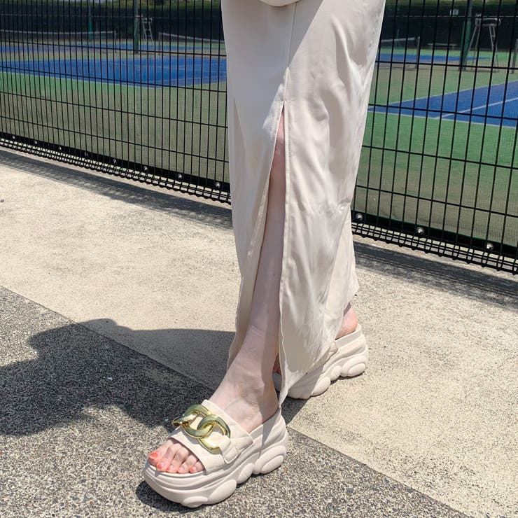 スリットロングキャミワンピース | non-hedge  | 詳細画像12 